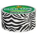 Duck Colored Duct Tape, 3" Core, 1.88" x 10 yds, Black/White Zebra (1398132)