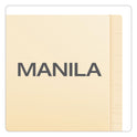 Pendaflex Manila Laminated End Tab Fastener Folders, 11-pt Manila, 0.75" Expansion, 1 Fastener, Letter Size, Manila Exterior, 50/Box (13140)