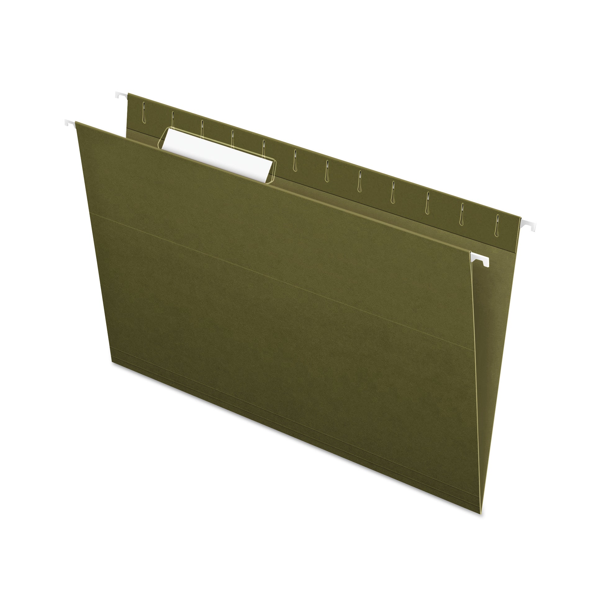 Pendaflex Standard Green Hanging Folders, Legal Size, 1/3-Cut Tabs, Standard Green, 25/Box (81621)