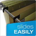 Pendaflex SureHook Hanging Folders, Legal Size, 1/5-Cut Tabs, Standard Green, 20/Box (615315)