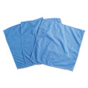 Universal Microfiber Cleaning Cloth, 12 x 12, Blue, 3/Pack (43664)