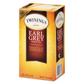 TWININGS Tea Bags, Earl Grey, 1.76 oz, 25/Box (09183)