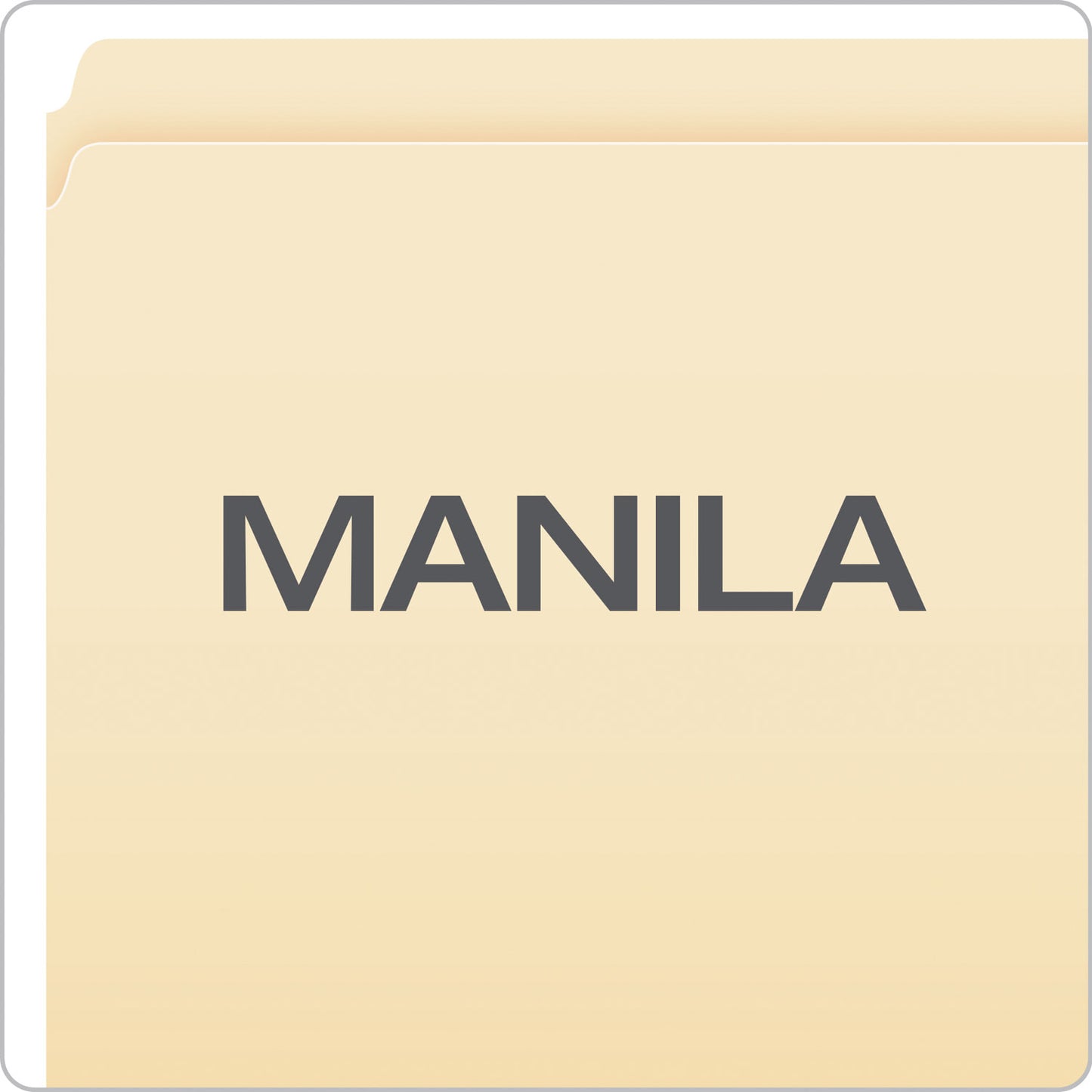 Pendaflex Manila File Folders, Straight Tabs, Letter Size, 0.75" Expansion, Manila, 100/Box (752)
