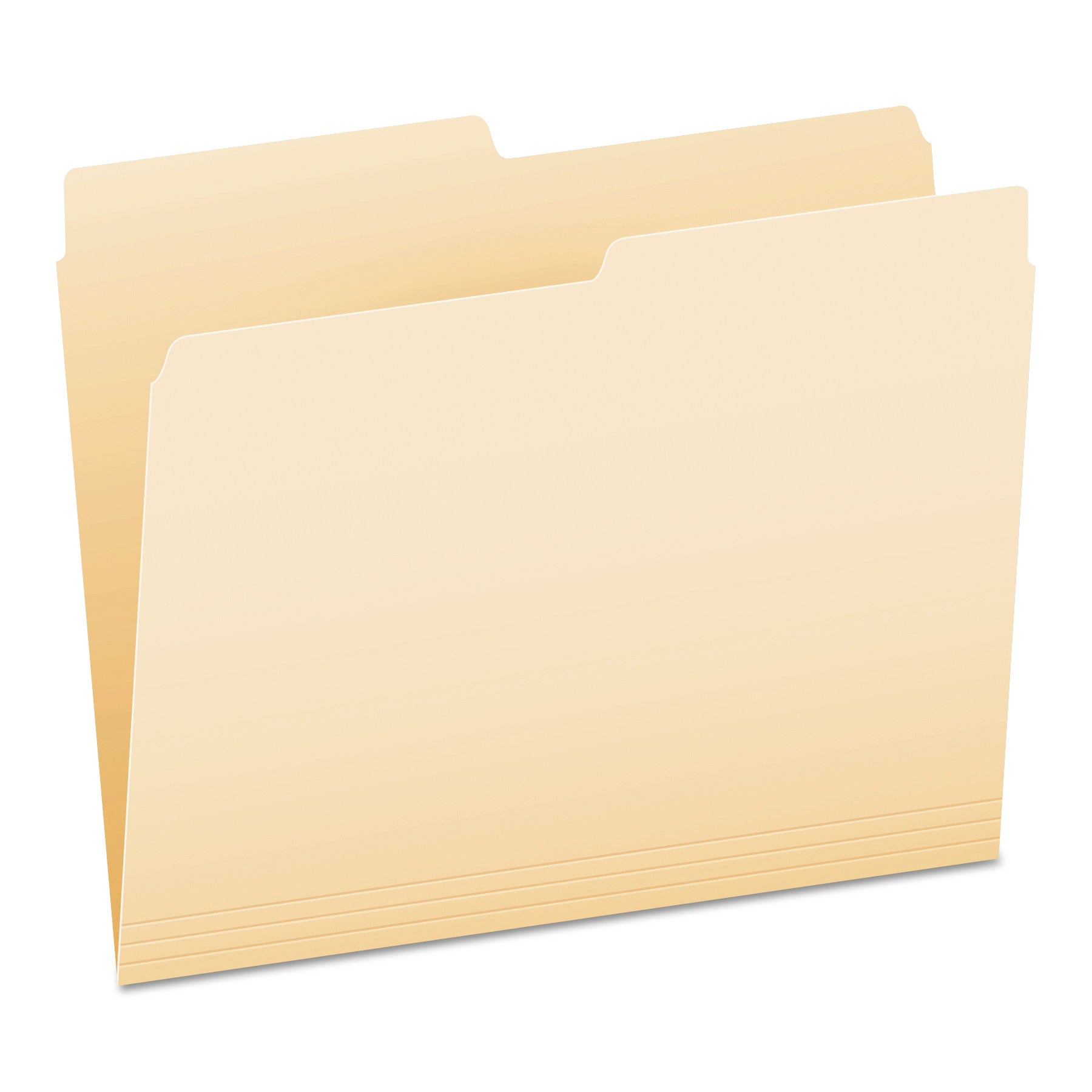 Pendaflex Manila File Folders, 1/2-Cut Tabs: Assorted, Letter Size, 0.75" Expansion, Manila, 100/Box (75212)
