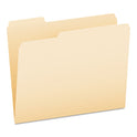 Pendaflex Manila File Folders, 1/3-Cut Tabs: Assorted, Letter Size, 0.75" Expansion, Manila, 100/Box (75213)