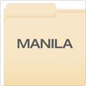 Pendaflex Manila File Folders, 1/3-Cut Tabs: Assorted, Legal Size, 0.75" Expansion, Manila, 100/Box (75313)