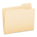 Pendaflex Manila File Folders, 1/3-Cut Tabs: Right Position, Letter Size, 0.75" Expansion, Manila, 100/Box (752133)