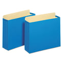 Pendaflex File Cabinet Pockets, 3.5" Expansion, Letter Size, Blue, 10/Box (FC1524PBLU)