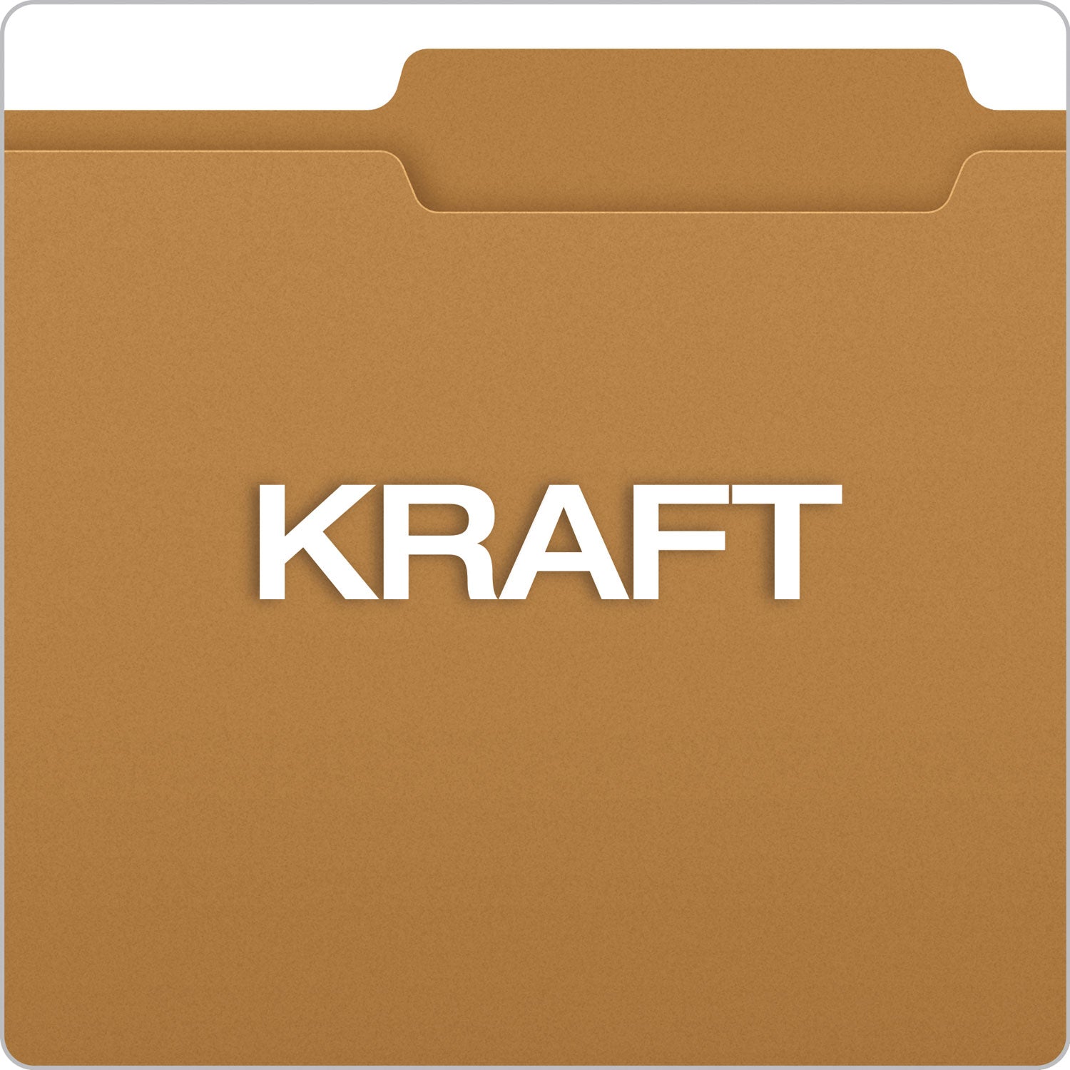 Pendaflex Kraft Fastener Folders, 2/5-Cut Tabs, 2 Fasteners, Letter Size, Kraft Exterior, 50/Box (FK213)