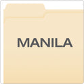 Pendaflex Manila Fastener Folders, 1/3-Cut Tabs, 1 Fastener, Letter Size, Manila Exterior, 50/Box (FM210)