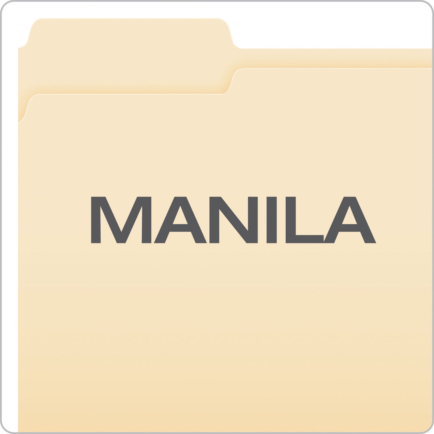 Pendaflex Manila Fastener Folders, Straight Tabs, 1 Fastener, Letter Size, Manila Exterior, 50/Box (FM211)