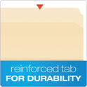 Pendaflex Manila Fastener Folders, 1/3-Cut Tabs, 2 Fasteners, Letter Size, Manila Exterior, 50/Box (FM213)