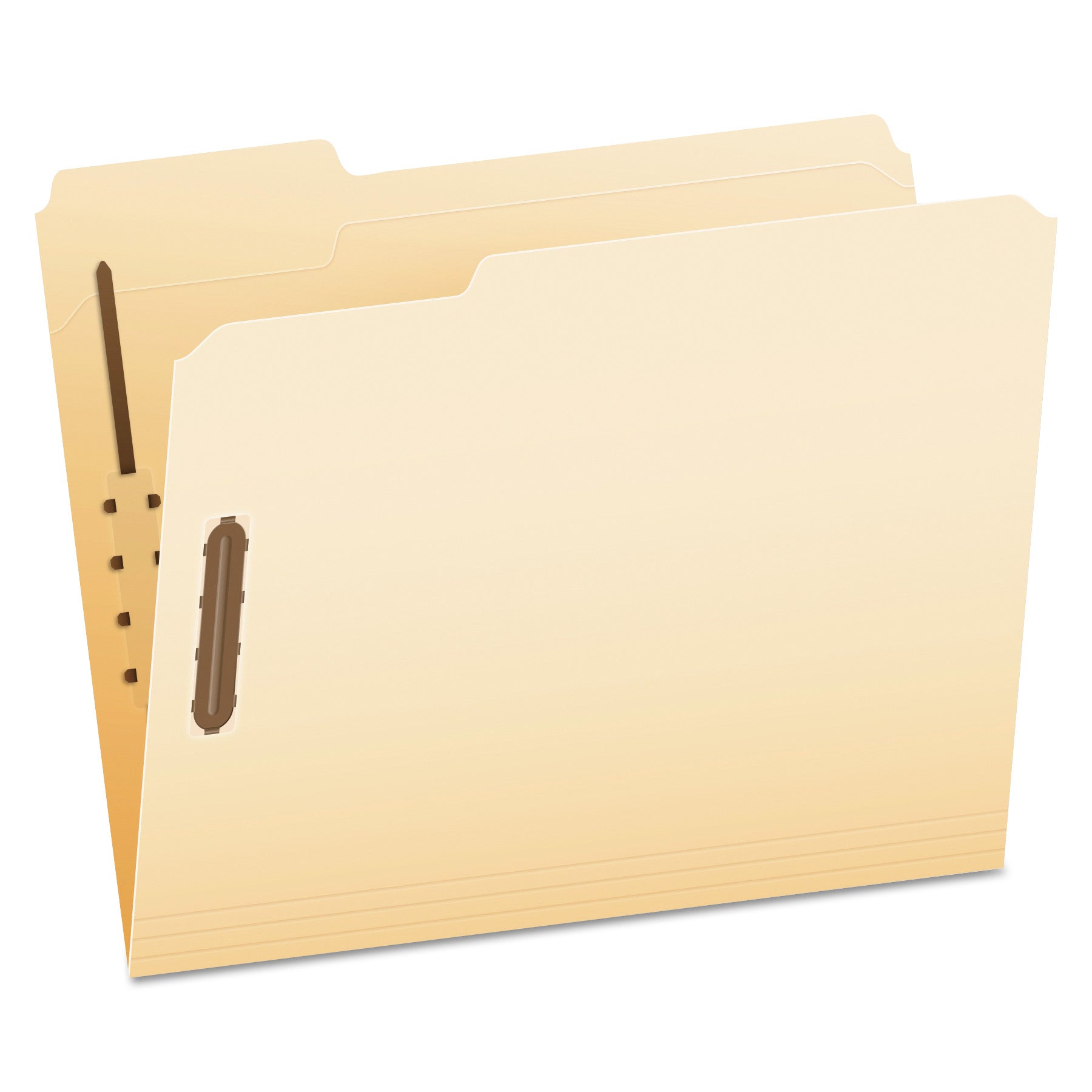 Pendaflex Manila Fastener Folders, 1/3-Cut Tabs, 2 Fasteners, Letter Size, Manila Exterior, 50/Box (FM213)