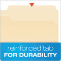 Pendaflex Manila Fastener Folders, 1/3-Cut Tabs, 1 Fastener, Legal Size, Manila Exterior, 50/Box (FM310)