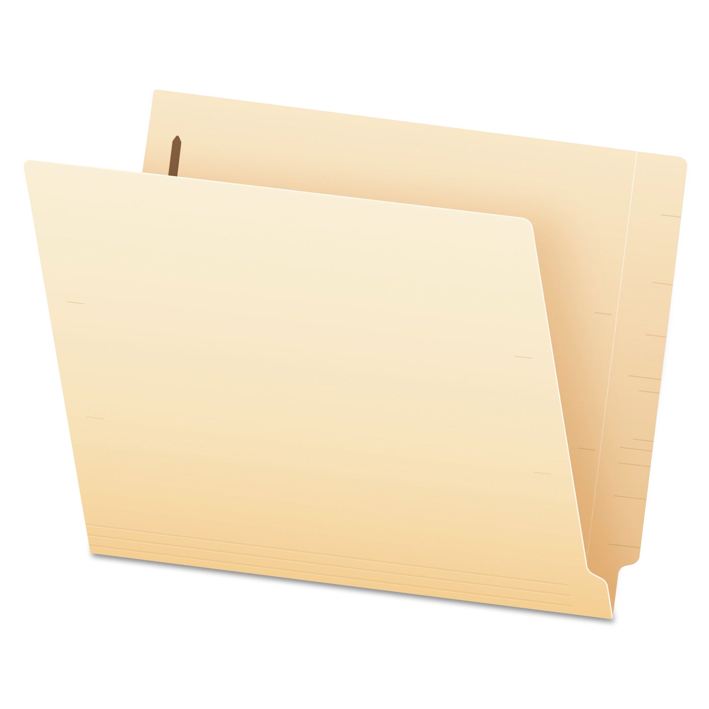 Pendaflex Manila End Tab Expanding Fastener Folders, 2-Ply Tabs, 0.75" Expansion, 2 Fasteners, Letter Size, Manila Exterior, 50/Box (H10U13)
