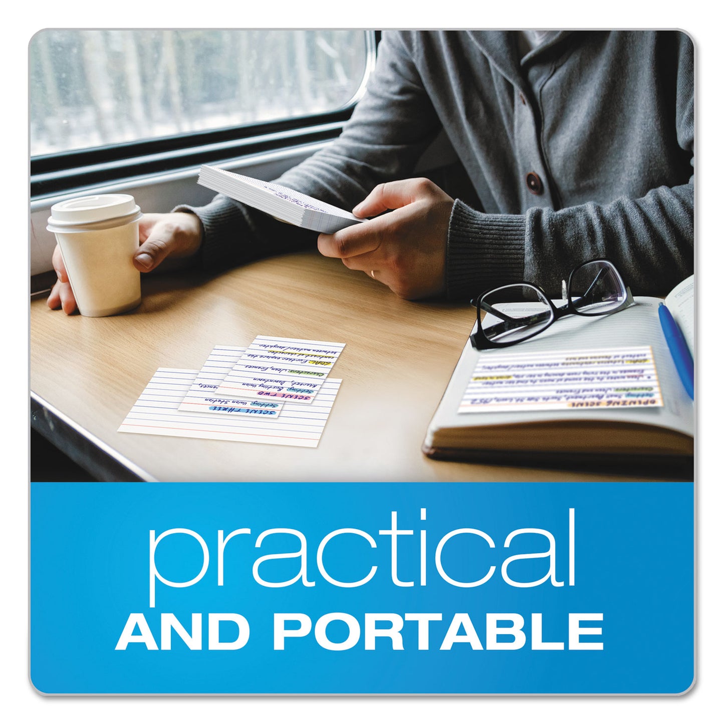 Oxford Ruled Mini Index Cards, 3 x 2.5, White, 200/Pack (10009)