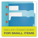 Pendaflex Divide It Up File Folder, 1/2-Cut Tabs: Assorted, Letter Size, 0.75" Expansion, Assorted Colors, 12/Pack (10773)