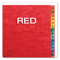 Pendaflex Expanding Desk File, 31 Dividers, Date Index, Letter Size, Red Cover (11014)