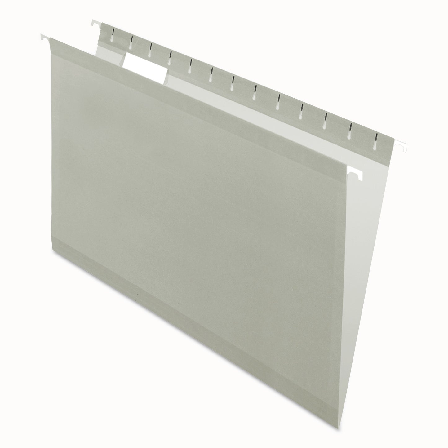 Pendaflex Colored Reinforced Hanging Folders, Legal Size, 1/5-Cut Tabs, Gray, 25/Box (415315GRA)