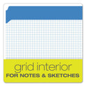 Pendaflex Double-Ply Reinforced Top Tab Colored File Folders, Straight Tabs, Letter Size, 0.75" Expansion, Blue, 100/Box (R152BLU)