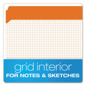 Pendaflex Double-Ply Reinforced Top Tab Colored File Folders, Straight Tabs, Letter Size, 0.75" Expansion, Orange, 100/Box (R152ORA)