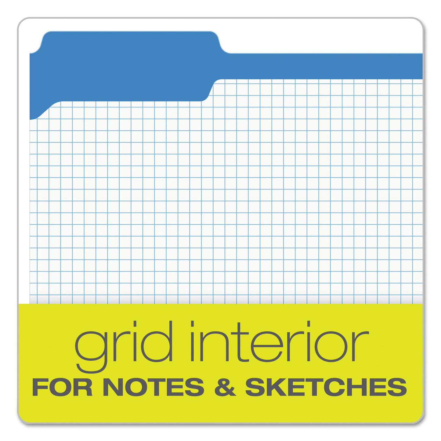 Pendaflex Double-Ply Reinforced Top Tab Colored File Folders, 1/3-Cut Tabs: Assorted, Letter Size, 0.75" Expansion, Blue, 100/Box (R15213BLU)