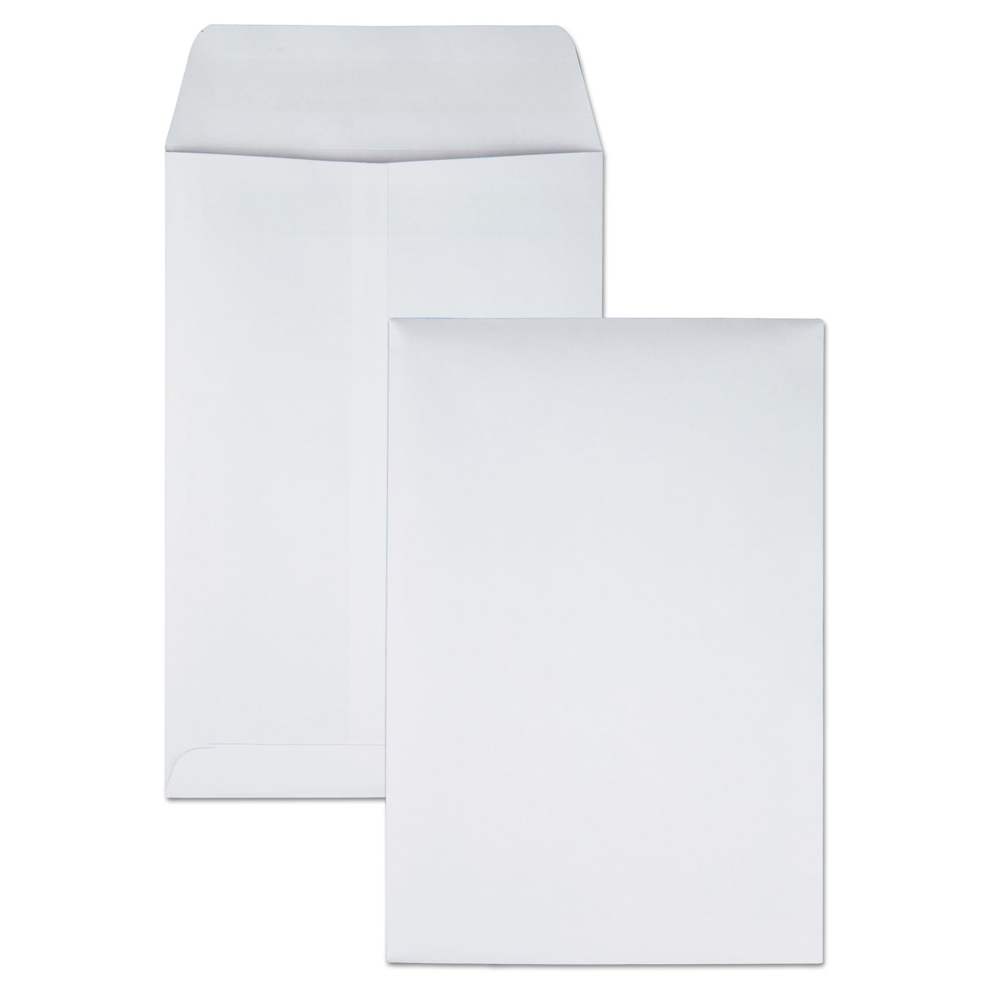 Quality Park Redi-Seal Catalog Envelope, #1 3/4, Cheese Blade Flap, Redi-Seal Adhesive Closure, 6.5 x 9.5, White, 100/Box (43317)