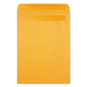 Quality Park Redi-Seal Catalog Envelope, #10 1/2, Cheese Blade Flap, Redi-Seal Adhesive Closure, 9 x 12, Brown Kraft, 250/Box (43562)