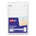 Avery Printable 4" x 6" - Permanent File Folder Labels, 0.69 x 3.44, White, 7/Sheet, 36 Sheets/Pack, (5202) (05202)