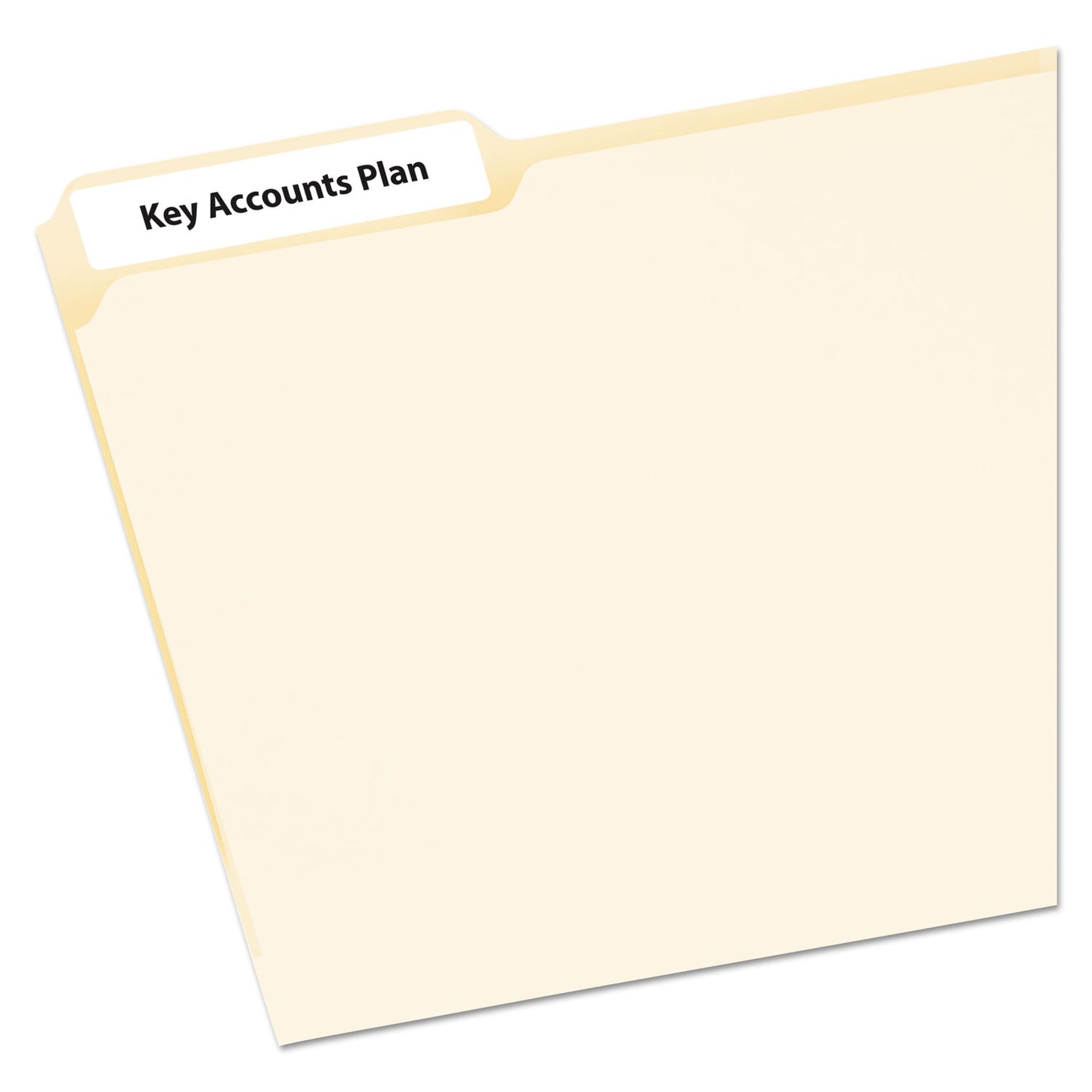 Avery EcoFriendly Permanent File Folder Labels, 0.66 x 3.44, White, 30/Sheet, 25 Sheets/Pack (48266)