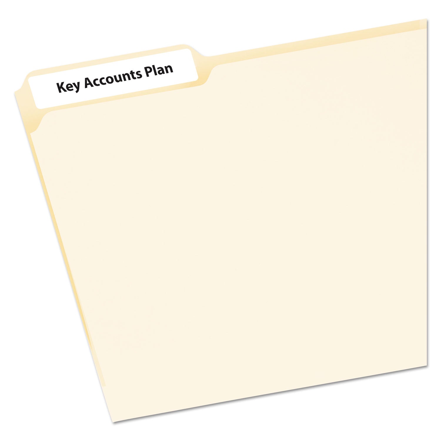 Avery EcoFriendly Permanent File Folder Labels, 0.66 x 3.44, White, 30/Sheet, 25 Sheets/Pack (48266)