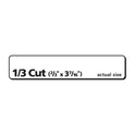 Avery EcoFriendly Permanent File Folder Labels, 0.66 x 3.44, White, 30/Sheet, 50 Sheets/Pack (45366)