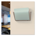Deflecto Unbreakable DocuPocket Wall File, Letter Size, 14.5" x 3" x 6.5", Smoke (63202)