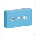 Oxford Unruled Index Cards, 3 x 5, Blue, 100/Pack (7320BLU)