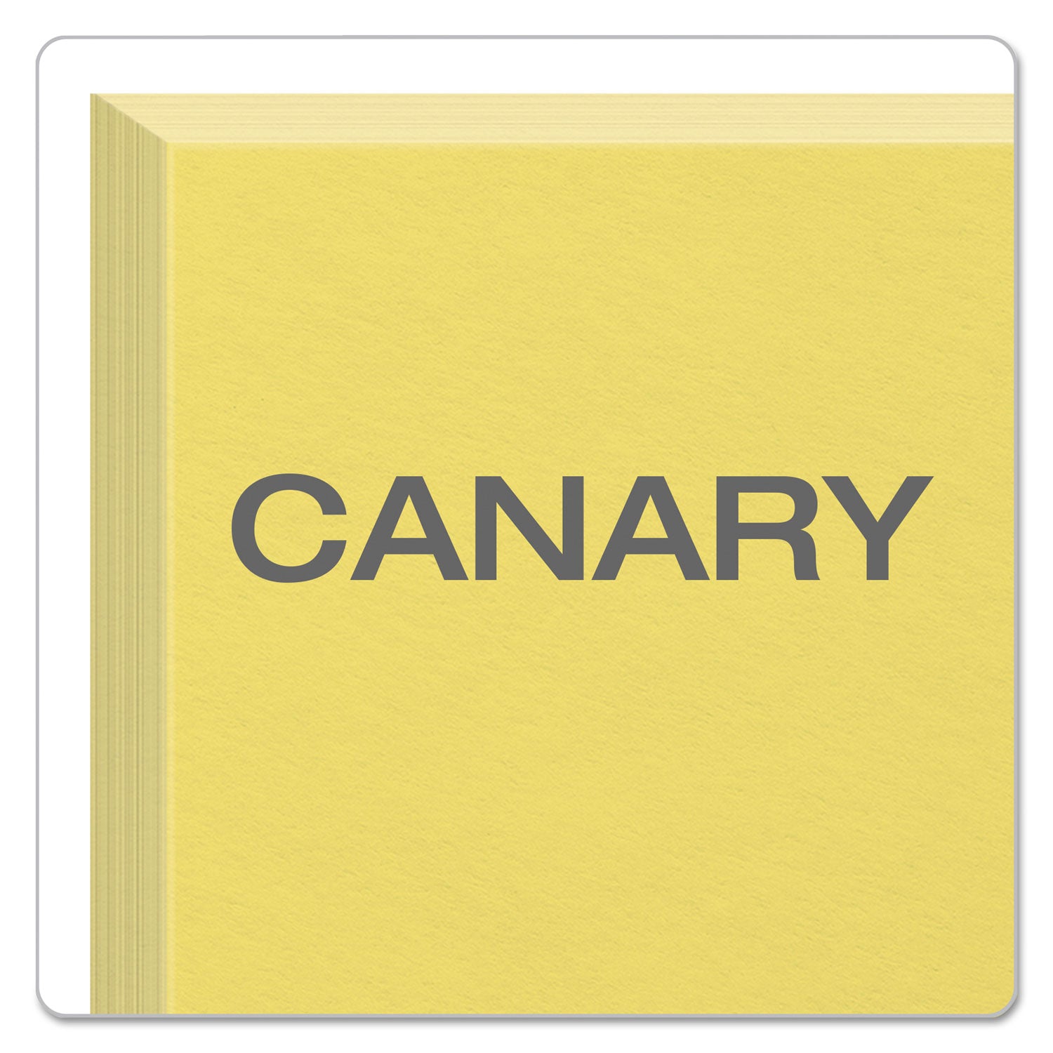 Oxford Unruled Index Cards, 3 x 5, Canary, 100/Pack (7320CAN)
