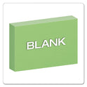 Oxford Unruled Index Cards, 4 x 6, Green, 100/Pack (7420GRE)