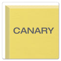 Oxford Unruled Index Cards, 4 x 6, Canary, 100/Pack (7420CAN)