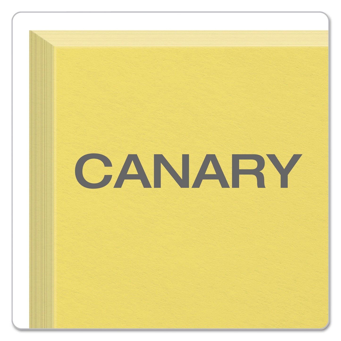 Oxford Unruled Index Cards, 4 x 6, Canary, 100/Pack (7420CAN)