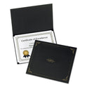 Oxford Certificate Holder, 11.25 x 8.75, Black, 5/Pack (29900055BGD)