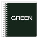 Earthwise by Oxford Recycled One-Subject Notebook, Narrow Rule, Green Cover, (80) 8 x 5 Sheets (25400)