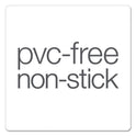 Cardinal XtraLife ClearVue Non-Stick Locking Slant-D Ring Binder, 3 Rings, 4" Capacity, 11 x 8.5, White (26340)