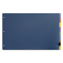 Cardinal Tabloid-Size Poly Index Divider, 8-Tab, 11 x 17, Assorted, 1 Set (84251)