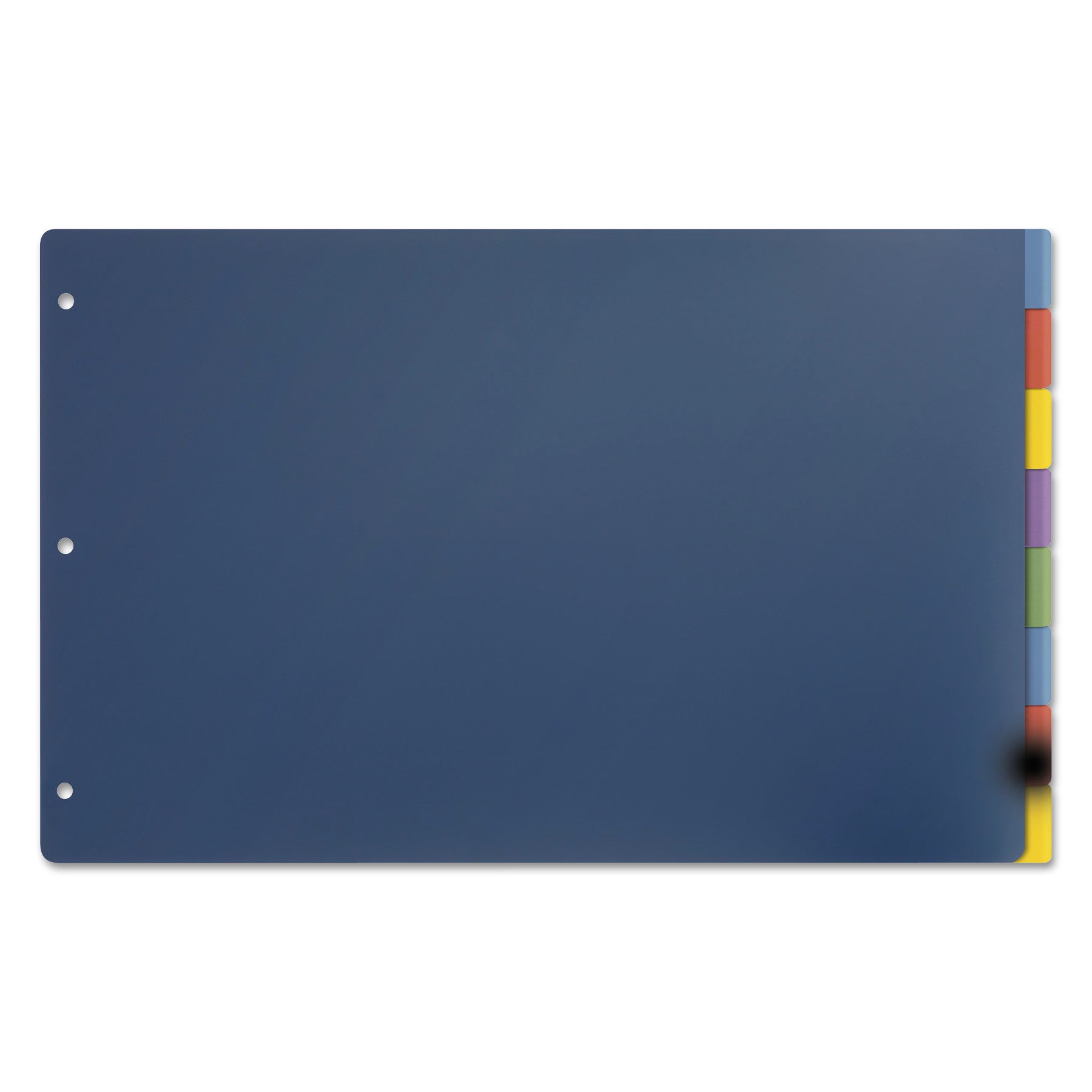 Cardinal Tabloid-Size Poly Index Divider, 8-Tab, 11 x 17, Assorted, 1 Set (84251)