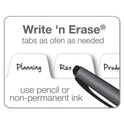 Cardinal Write 'n Erase Tabloid Index Dividers, 8-Tab, 11 x 17, White, 1 Set (84271)