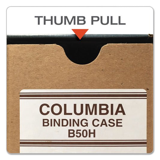 Globe-Weis COLUMBIA Recycled Binding Cases, 2 Rings, 3.13" Capacity, 11 x 8.5, Kraft (B50H)