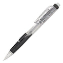 Pentel Twist-Erase CLICK Mechanical Pencil, 0.5 mm, HB (#2), Black Lead, Black Barrel (PD275TA)