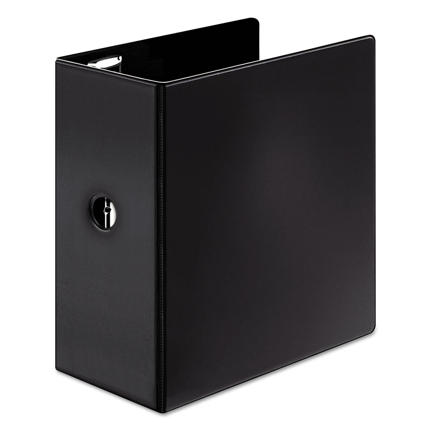 Cardinal Premier Easy Open Locking Slant-D Ring Binders, 3 Rings, 5" Capacity, 11 x 8.5, Black (18762)