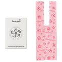 HOSPECO Scensibles Personal Disposal Bags, 3.38" x 2" x 9.75", Pink, 50 Bags/Box, 24 Boxes/Carton (SBX50)