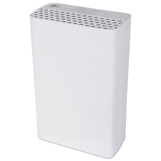 Alera 3-Speed HEPA Air Purifier, 215 sq ft Room Capacity, White (AP101W)