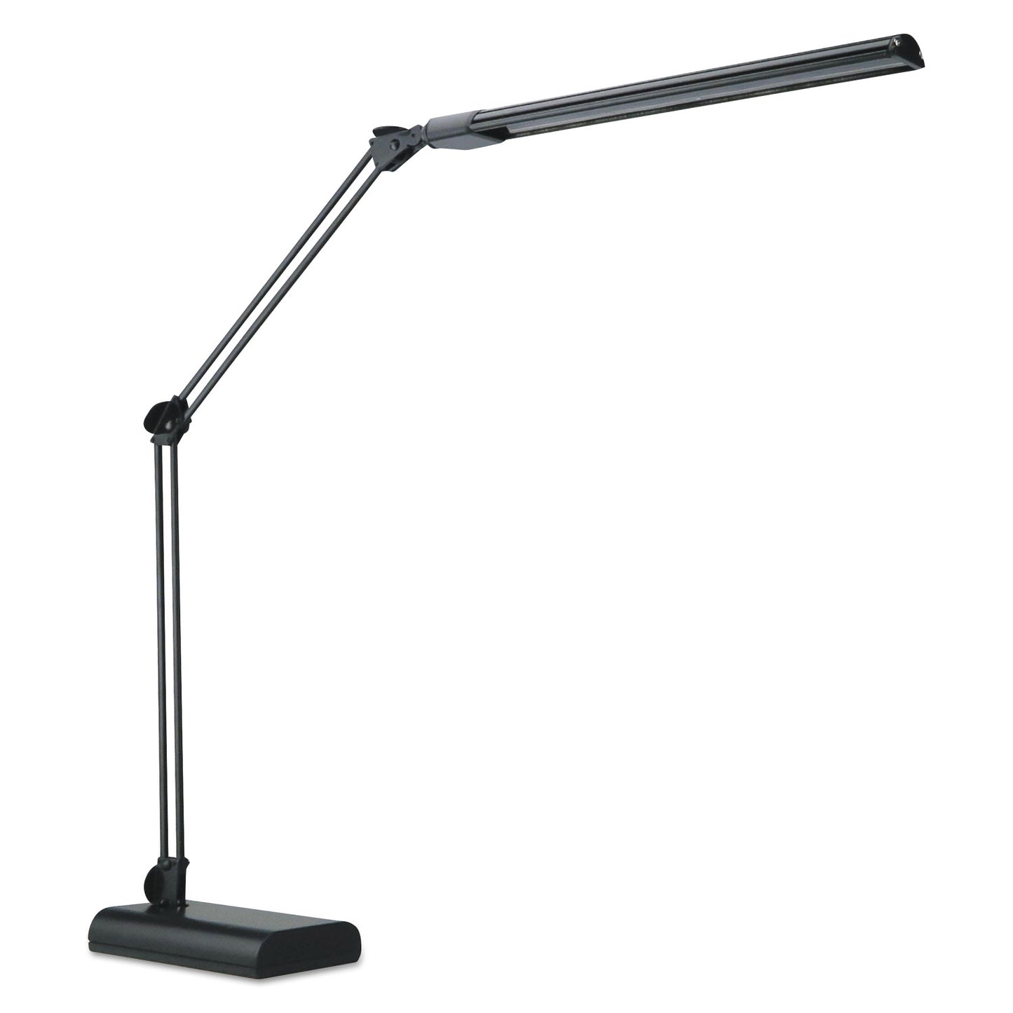 Alera Adjustable LED Desk Lamp, 3.25w x 6d x 21.5h, Black (LED908B)